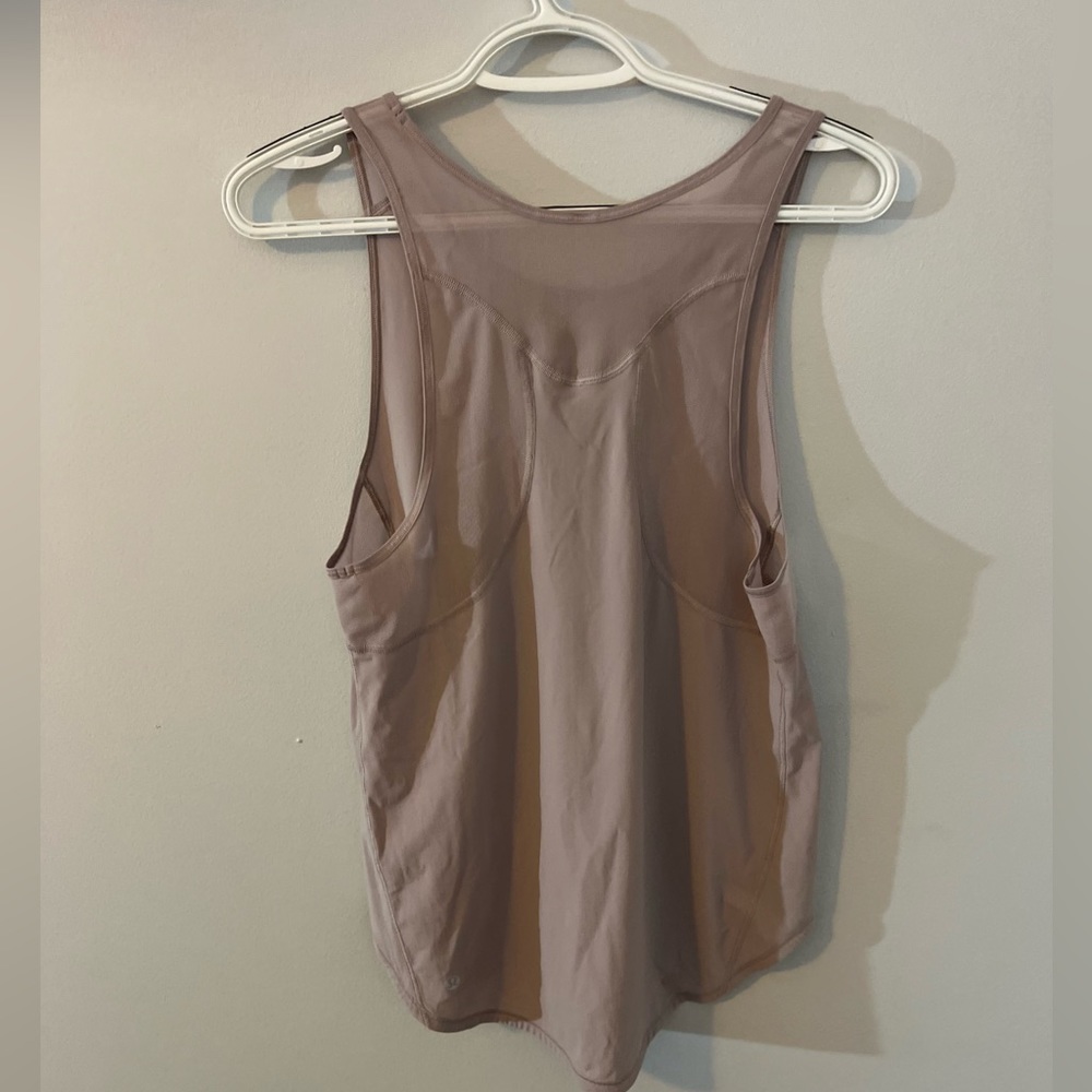 Lululemon tank (mauve color) - Picture 3 of 4